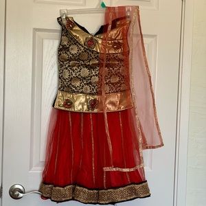Girls Indian Lehenga - Partywear
